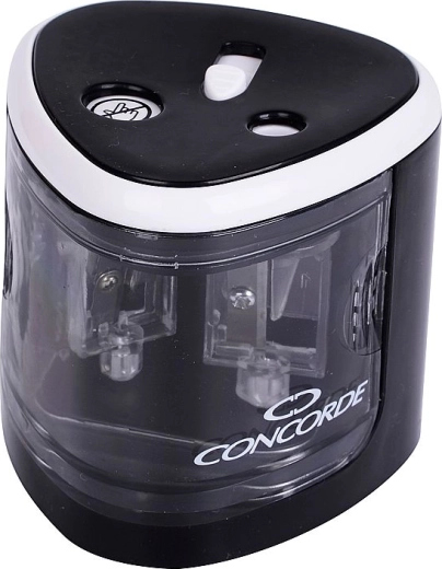 Elektrischer Tischspitzer CONCORDE Duo, schwarz