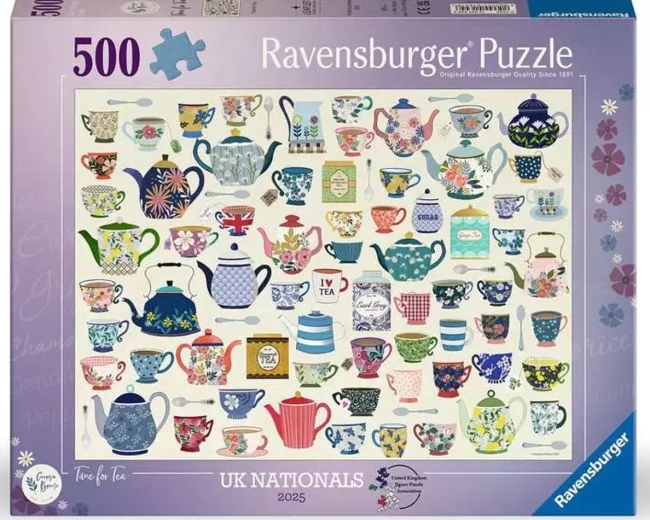 Ravensburger Puzzle Zeit für Tee 500 Teile