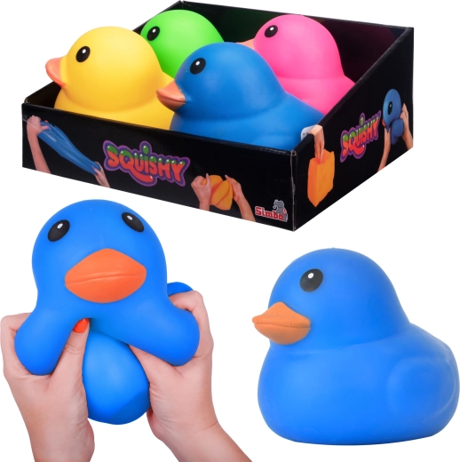 Simba blaue Squishy-Quetschente 17 cm
