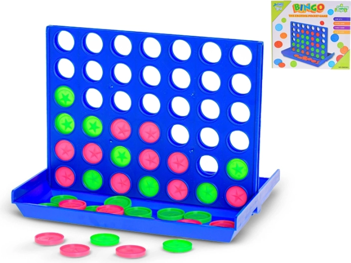 Tic-Tac-Toe Brettspiel 19 × 25 cm in Schachtel