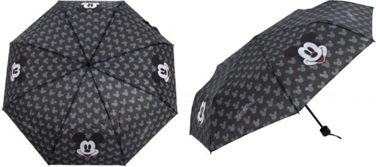 Faltbarer Regenschirm mit Mickey Mouse