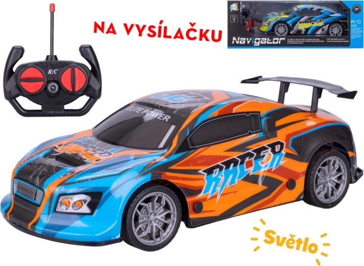 RC-Rennauto 26 cm mit Vollsteuerung und Lichteffekten