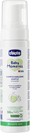 Chicco Shampoo und Conditioner als Haar-Soufflé Baby Moments Kids 150 ml