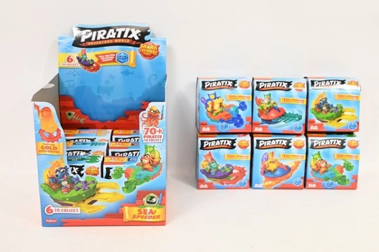 Piratix Sea Speeder – schnelles Piratenboot mit Überraschung