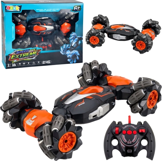 RC Drift-Stuntauto Twist 1:16 orange 2,4 GHz