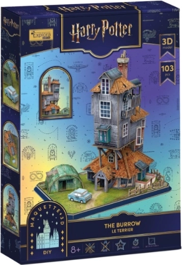Cubic Fun 3D-Puzzle Harry Potter – Der Fuchsbau (Weasleys Haus)