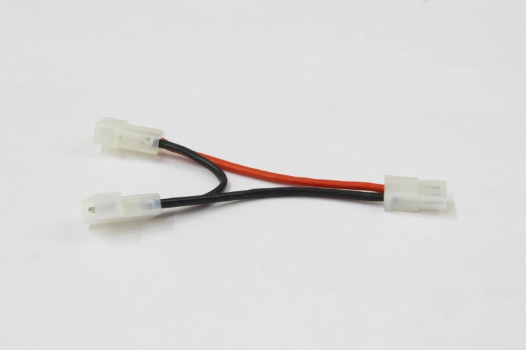 AMP-Y-Adapter für Akku mit 1,5-mm-Kabeln