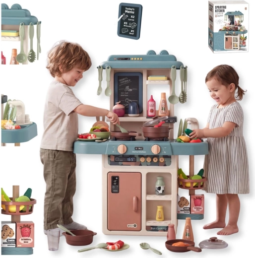 Kinderküche TinyMini Ocean mit Effekten, 55 Teile