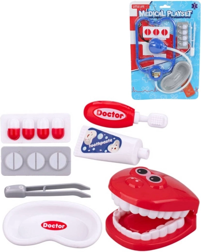 Kinder-Arztset mit Zahnarztzubehör