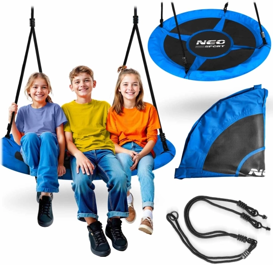 Neo-Sport runde Schaukel „Storchennest“ Swingo 115 cm