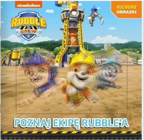 Rubble Crew – lernt Rubbles Team kennen (Kinderbuch mit beweglichem 3D-Cover)