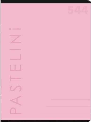 A5-Heft Pastelini, rosa, liniert (40 Blatt)