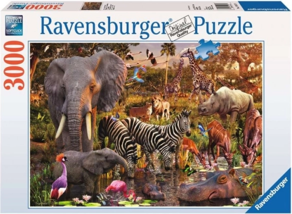 Ravensburger Puzzle Afrikanische Tiere 3000 Stk