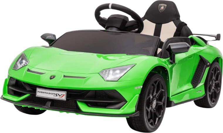 Elektrisches Kinderauto Lamborghini, grün