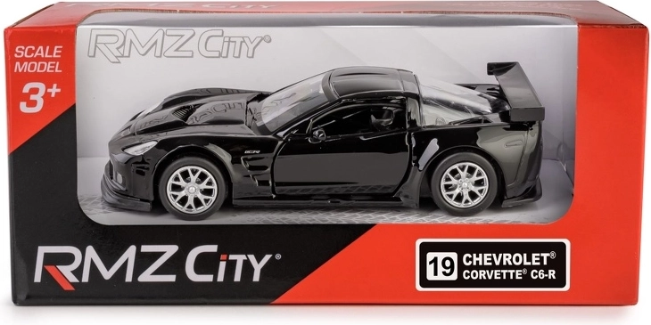 Metallmodell Chevrolet Corvette C6-R 1:32 mit zu öffnenden Türen und Pull-Back-Antrieb