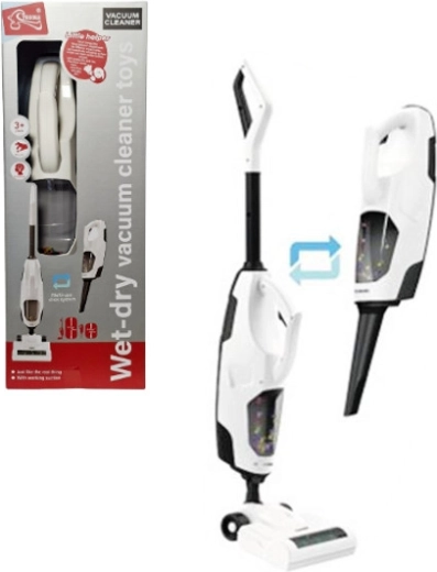 Kinder-Akkustaubsauger 2-in-1
