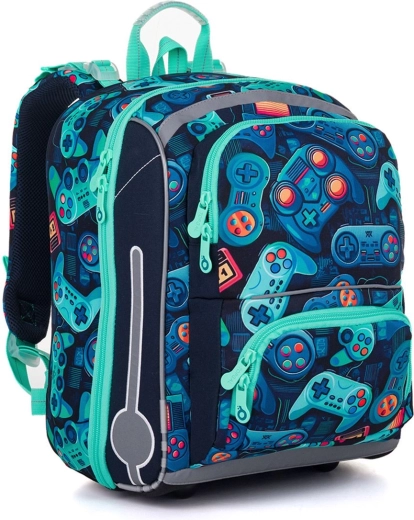 Topgal Schulranzen mit Gaming-Motiv BEBE