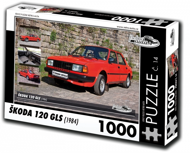 Puzzle RETRO-AUTA Škoda 120 GLS 1000 Teile