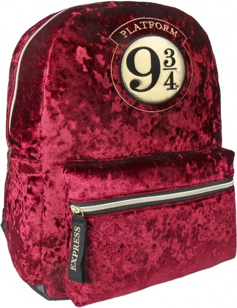 Lässiger Samtrucksack Harry Potter