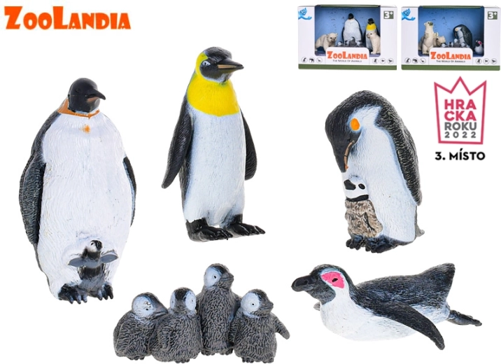 Zoolandia Meeres­tiere – Set aus Kunststofffiguren fürs „Aquarium“ (3 Varianten)