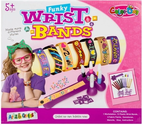 Kreativset zum Herstellen von Armbändern – 1 Stück