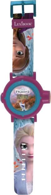 Digitale Projektionsuhr Frozen II