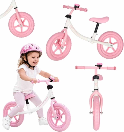 Trike Fix Balance Laufrad – rosa, mit Klingel
