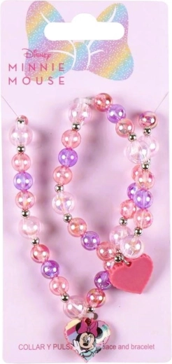 Disney Minnie Halsketten- und Armband-Set