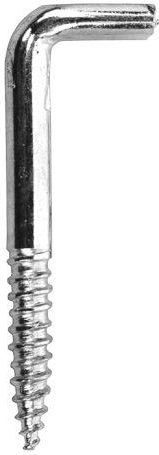 Schraubhaken mit flacher Nut 65 mm, verzinkt (100 Stk.)