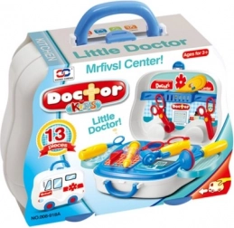 Ärztliches Set für Kinder im Koffer