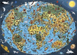 Puzzle Unser erstaunlicher Planet 1000 Teile