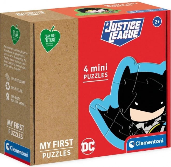Mein erstes Puzzle Justice League 4-in-1 von Clementoni