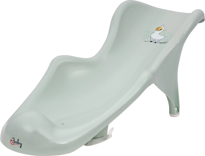 Badeliege für die Badewanne für Babys – Salbeigrün