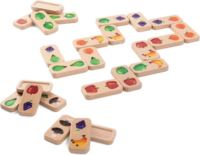 PlanToys Domino Obst und Gemüse