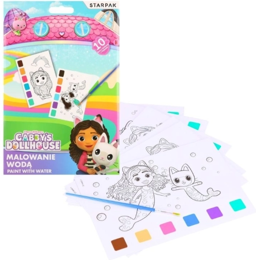 Wassermalbilder Gabby's Dollhouse – 1 Stück