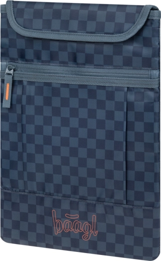 Baagl Laptophülle Ska, blau, 15", wasserabweisend, recycelt GRS