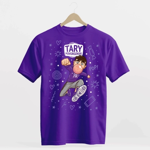 Tary Povoroznyk T-Shirt Žvejka tropical lila 164–170