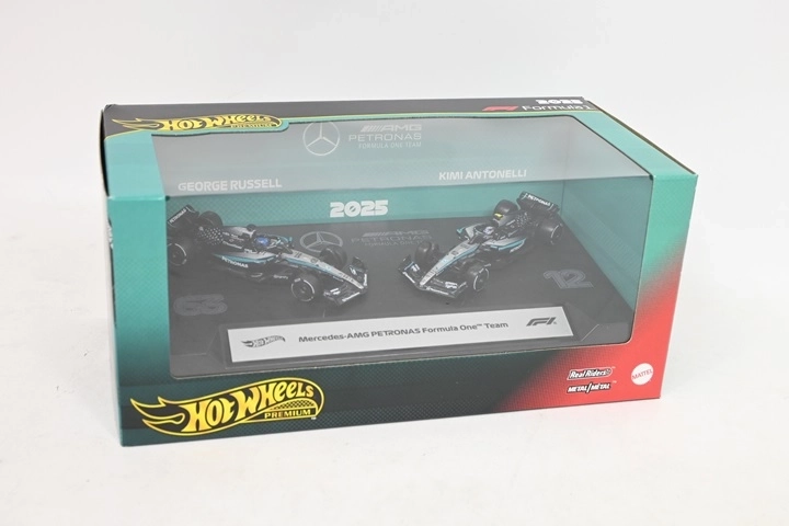 Hot Wheels Premium Formel 1 Mercedes‑AMG 2‑Pack