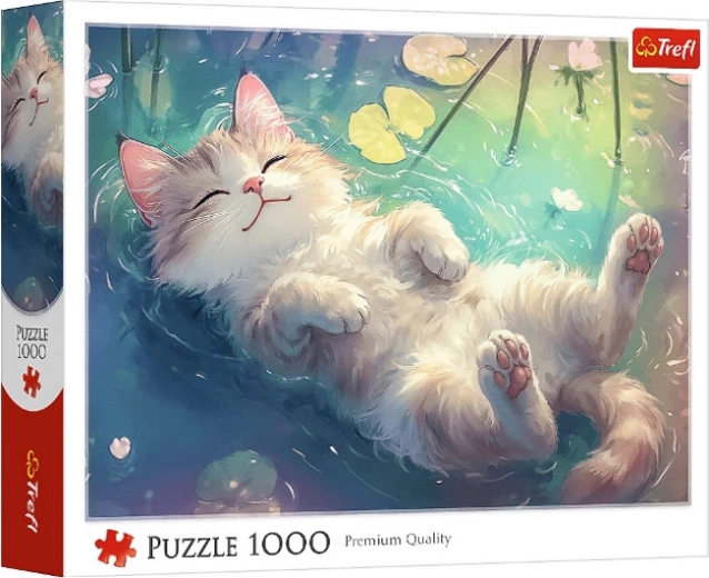 Puzzle 1000 Teile – purrfekte Entspannung