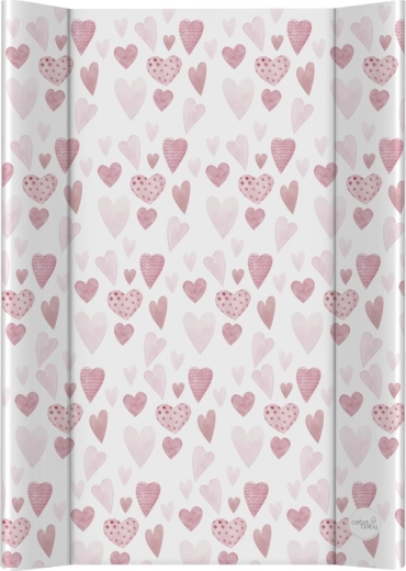 Ceba Baby Wickelauflage für das Babybett Ultra Light Lots of Love 50 × 70 cm