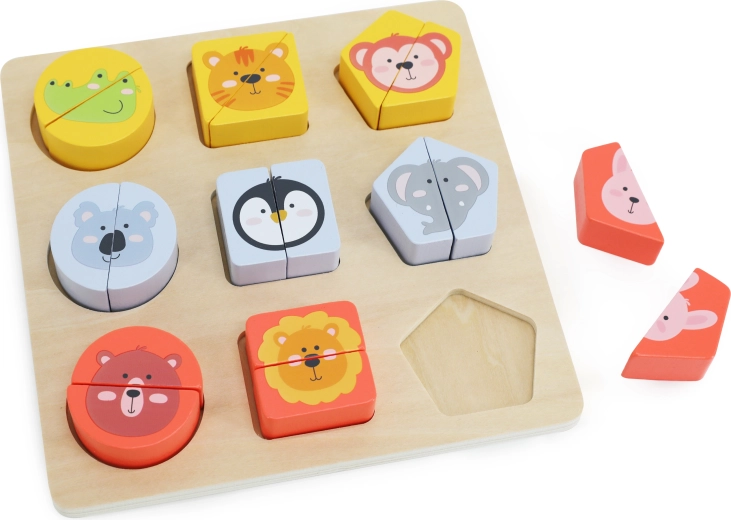 Babu Holzpuzzle Safari für die Kleinsten