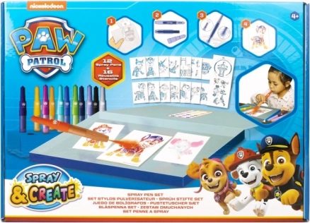 Malset mit Spray-Filzstiften Paw Patrol