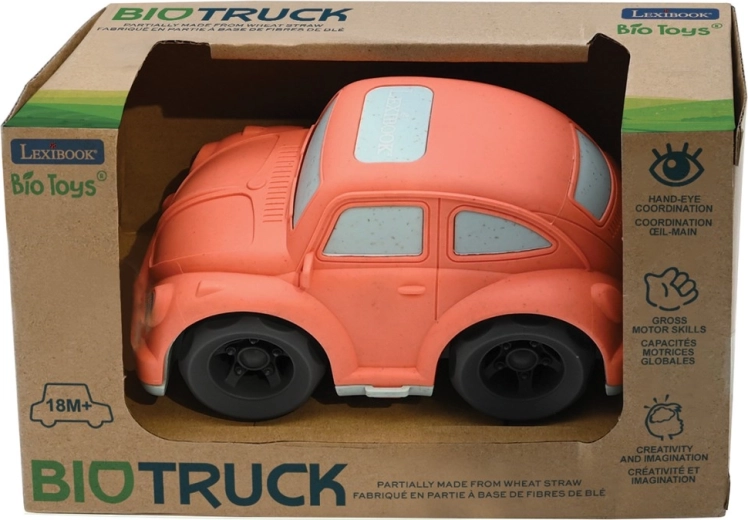 Lexibook orangefarbenes Stadtauto aus Biokunststoff 10 cm