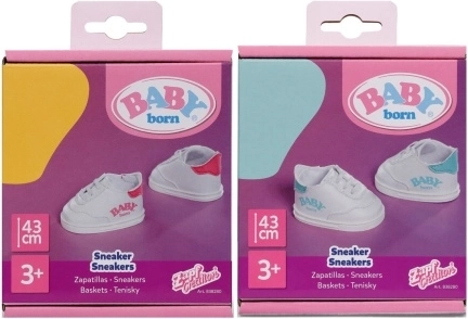 BABY born Turnschuhe für Puppen 43 cm – 2 Farben