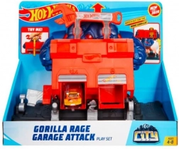 Set mit Gorilla-Fallen-Motiv