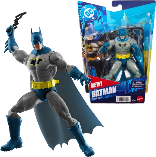 Mattel DC Comics Figur Batman 17 cm mit Zubehör