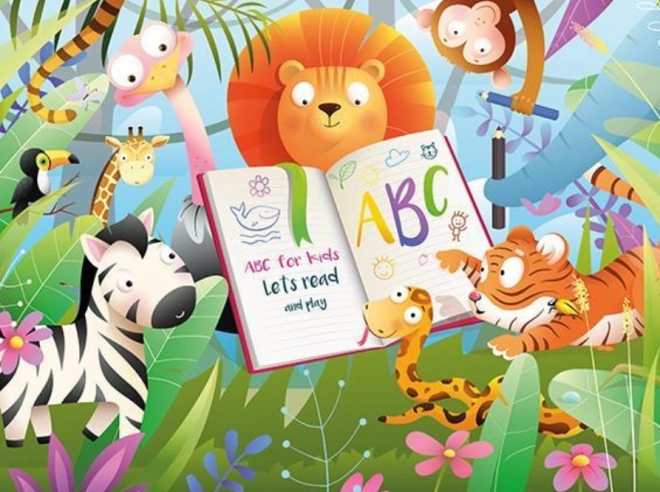 Holzpuzzle Waldschule 100 Teile