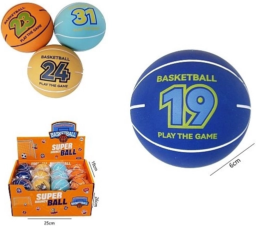 Harter Ball 6 cm (4 Varianten)