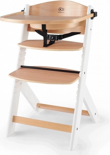 Kinderkraft ENOCK Holz-Hochstuhl white