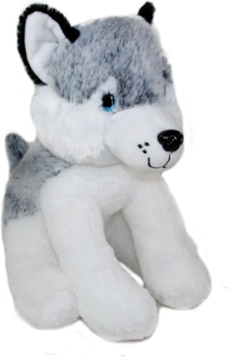 Interaktiver Plüschhund Husky 24 cm